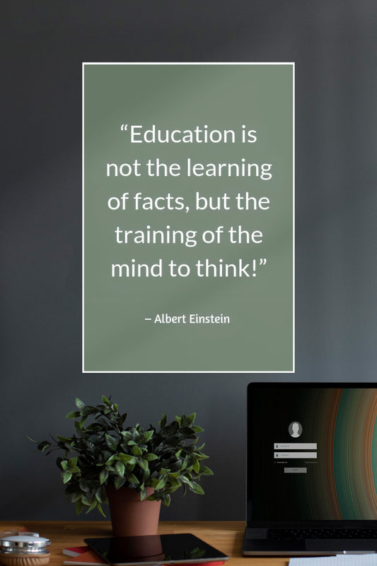 Words of Albert Einstein | Quotes | Motivational Poster