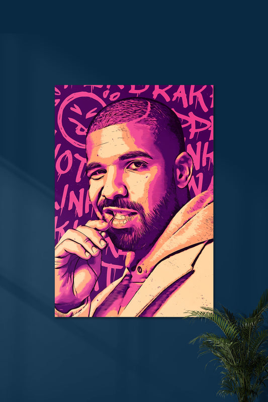 Drake | Drake Portrait | Music Artist Poster