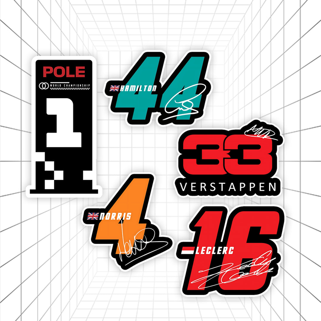 20 Car Stickers