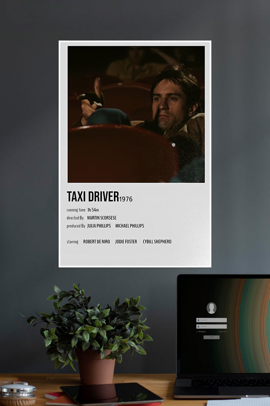 Taxi Driver | Martin Scorsese | Movie Card | Movie Poster