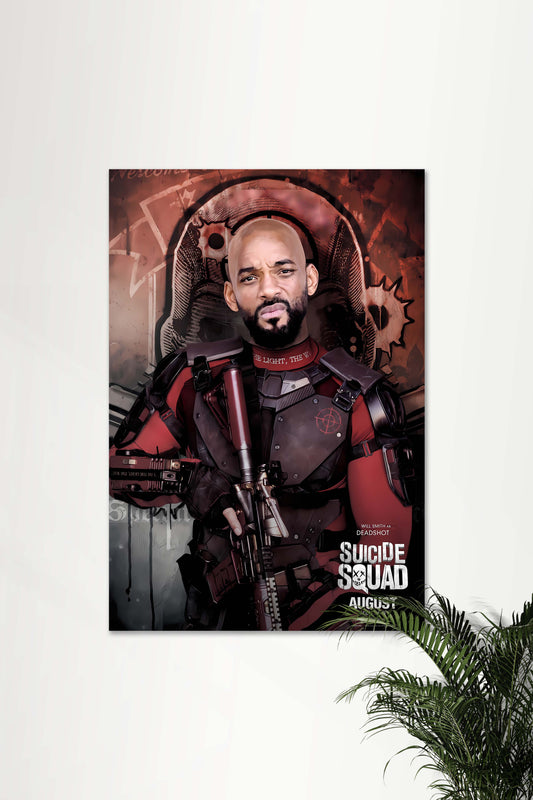 DEADSHOT X WILL SMITH | Sucide Squad | DCU  Poster