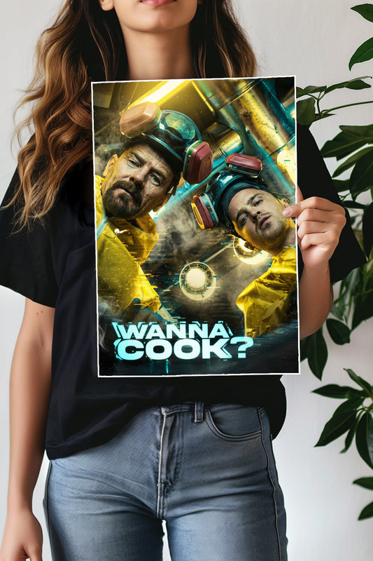 Wanna Cook | Breaking Bad | Series Poster