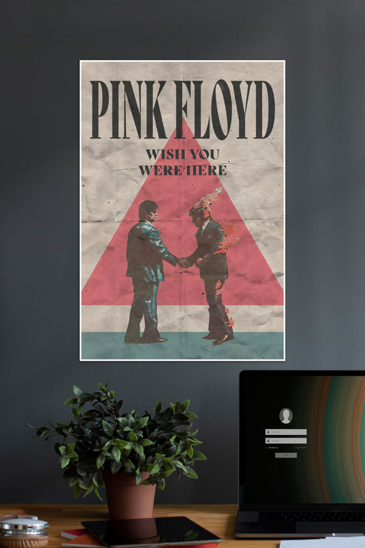 Wish You Were Here #01 | Pink Floyd | Music Artist Poster