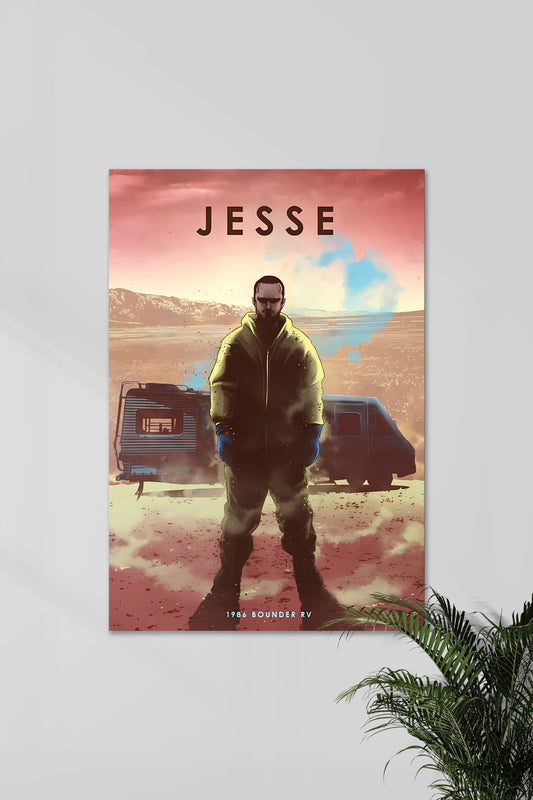 JESSE PINKMAN | Breaking Bad #10 | Netflix | Series Poster