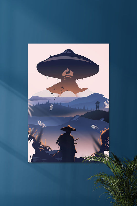 GHOST OF TSUSHIMA | GOT VECTOR ART | GAME POSTERS
