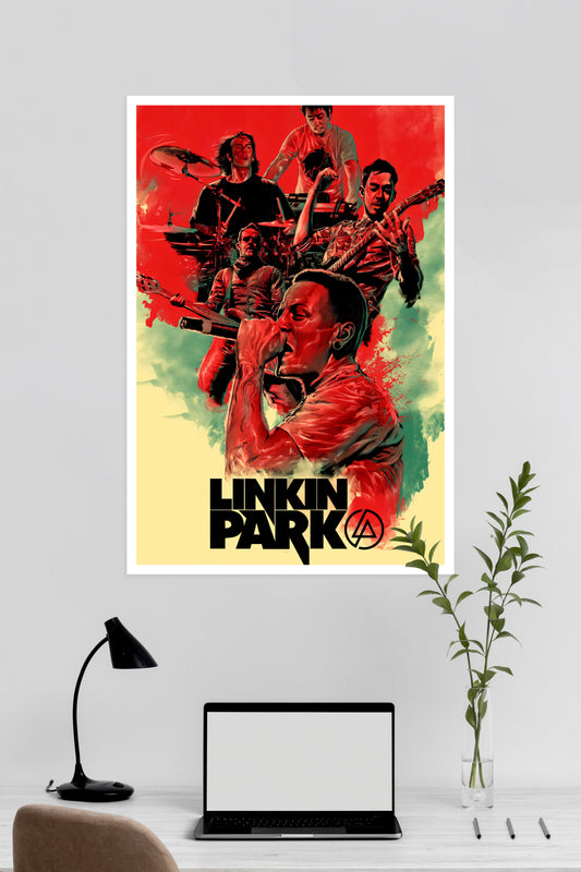 Linkin Park Music Band | Music Artist Poster