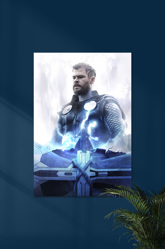God of Thunder Thor | Avenger | MCU | Movie Poster