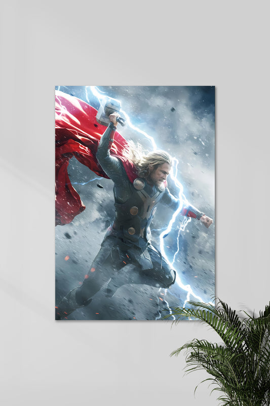 Thor Lightning | God of thunder | MCU | Movie Poster