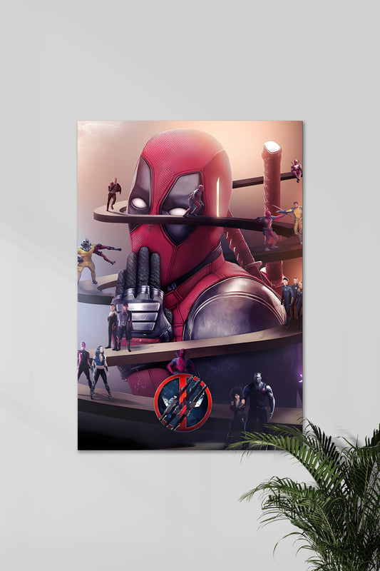 Deadpool TVA | Deadpool | MCU | Movie Poster