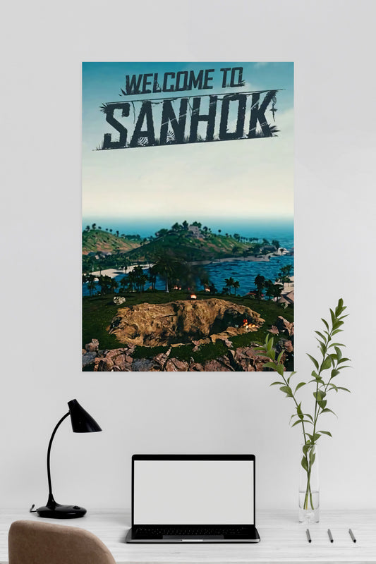 SANHOK | PUBG | GAME POSTERS