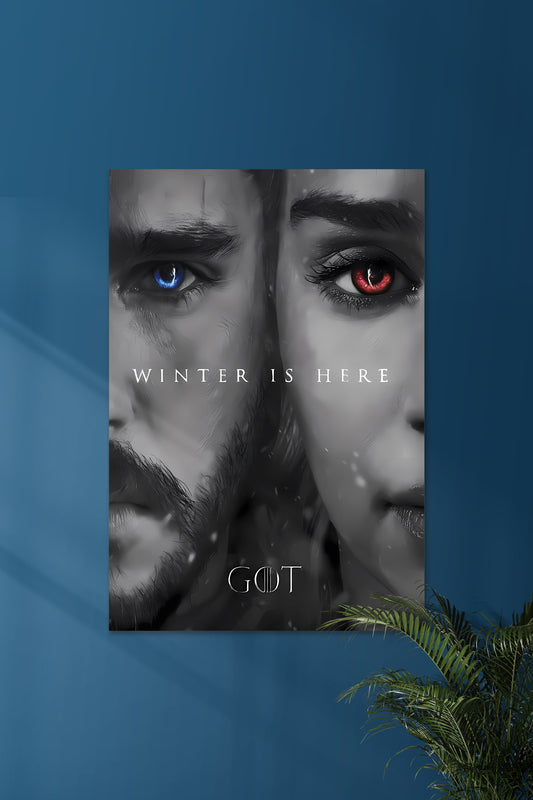WINTER IS HERE | GOT | Series Poster