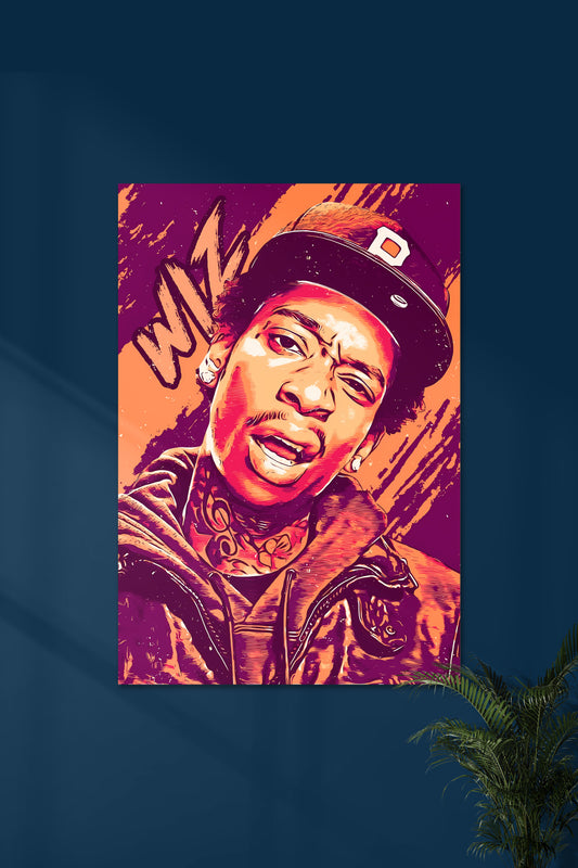 Wiz Khalifa | Vector Art | Music Artist Poster