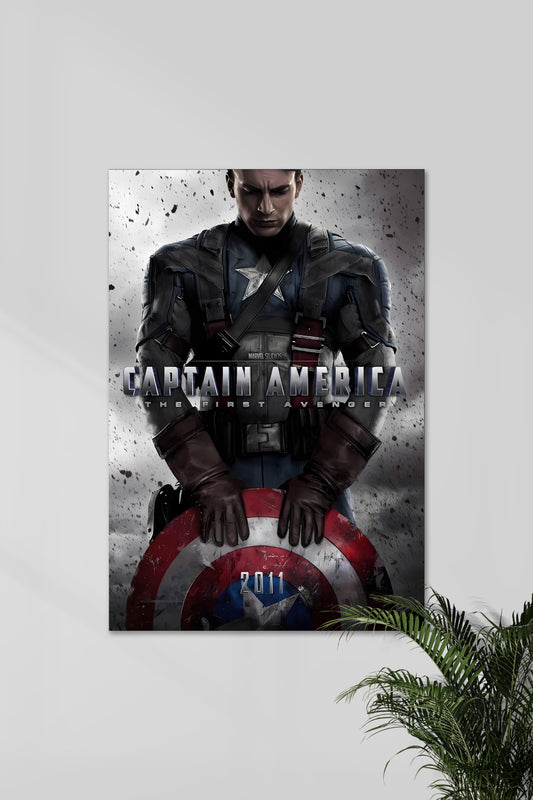 Captain Steve Rodgers | The First Avenger | MCU | Movie Poster