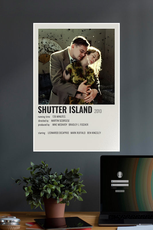 Shutter Island | Martin Scorsese | Movie Card | Movie Poster