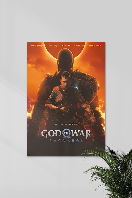 GOD OF WAR | RAGNAROK | GAME POSTERS