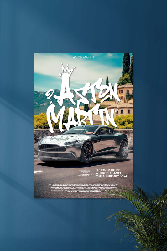 ASTON MARTIN | CONCEPT CARS #06 | CAR POSTERS