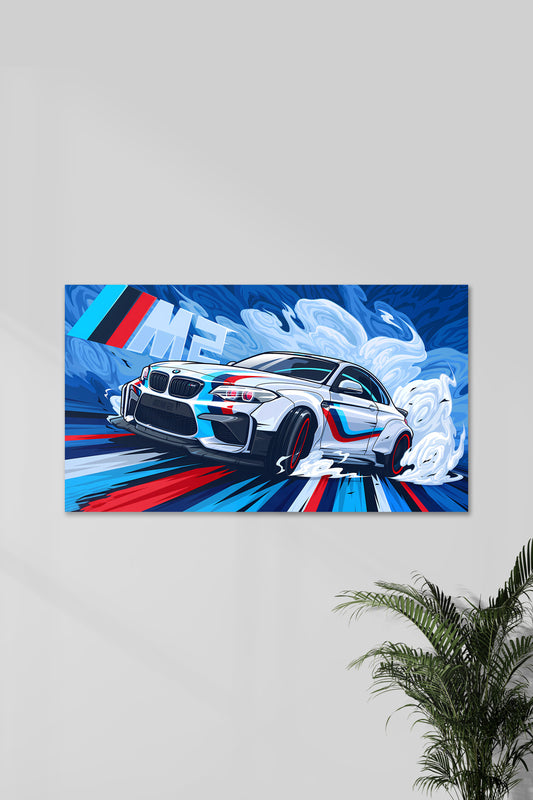 BMW M2 | VECTOR STYLE CARS #01 | CAR POSTERS