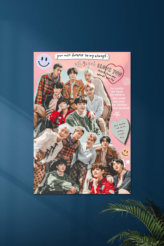 BTS FAMILY #01 | BTS | K POP Poster