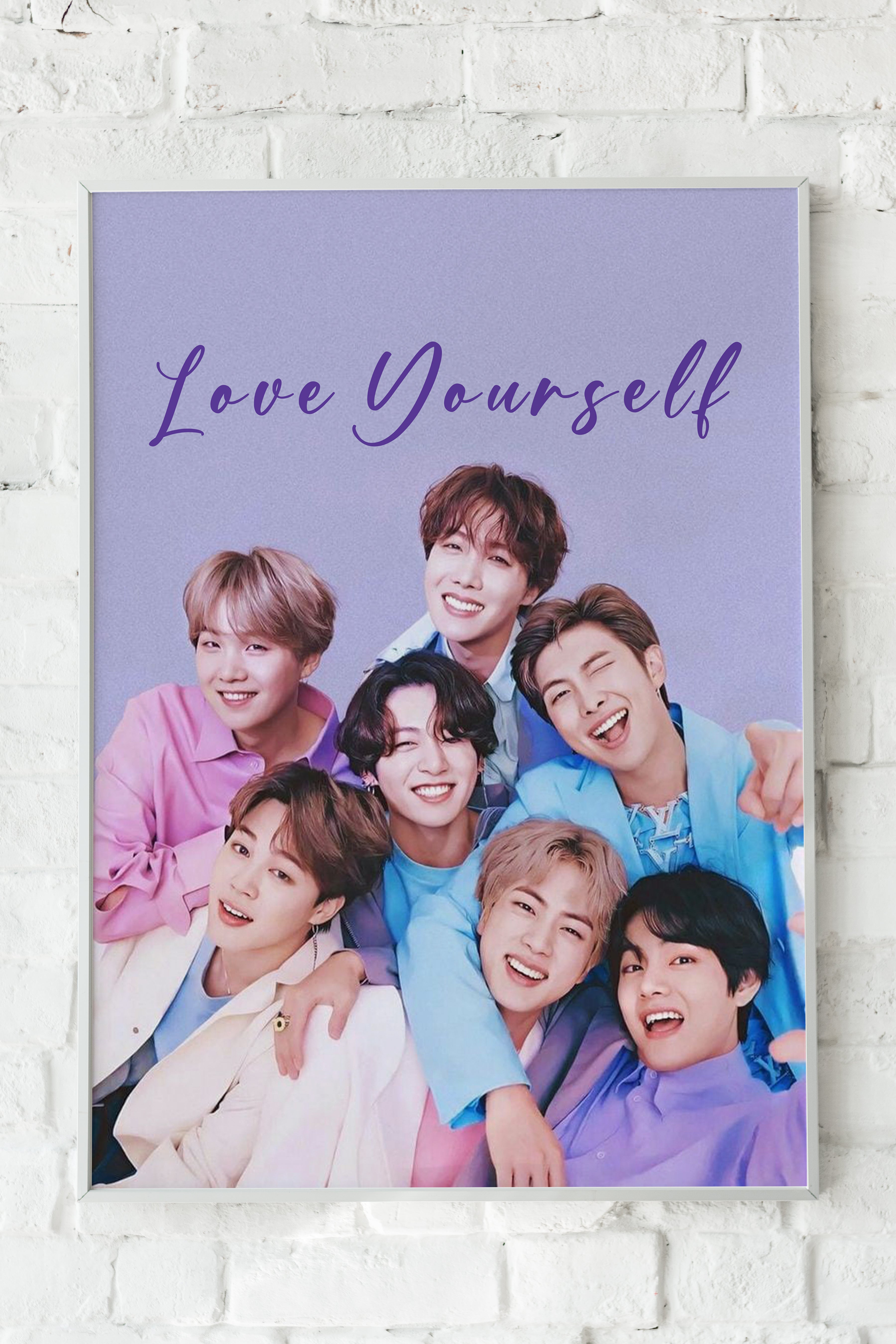 BTS Love Yourself Poster - Main Image
