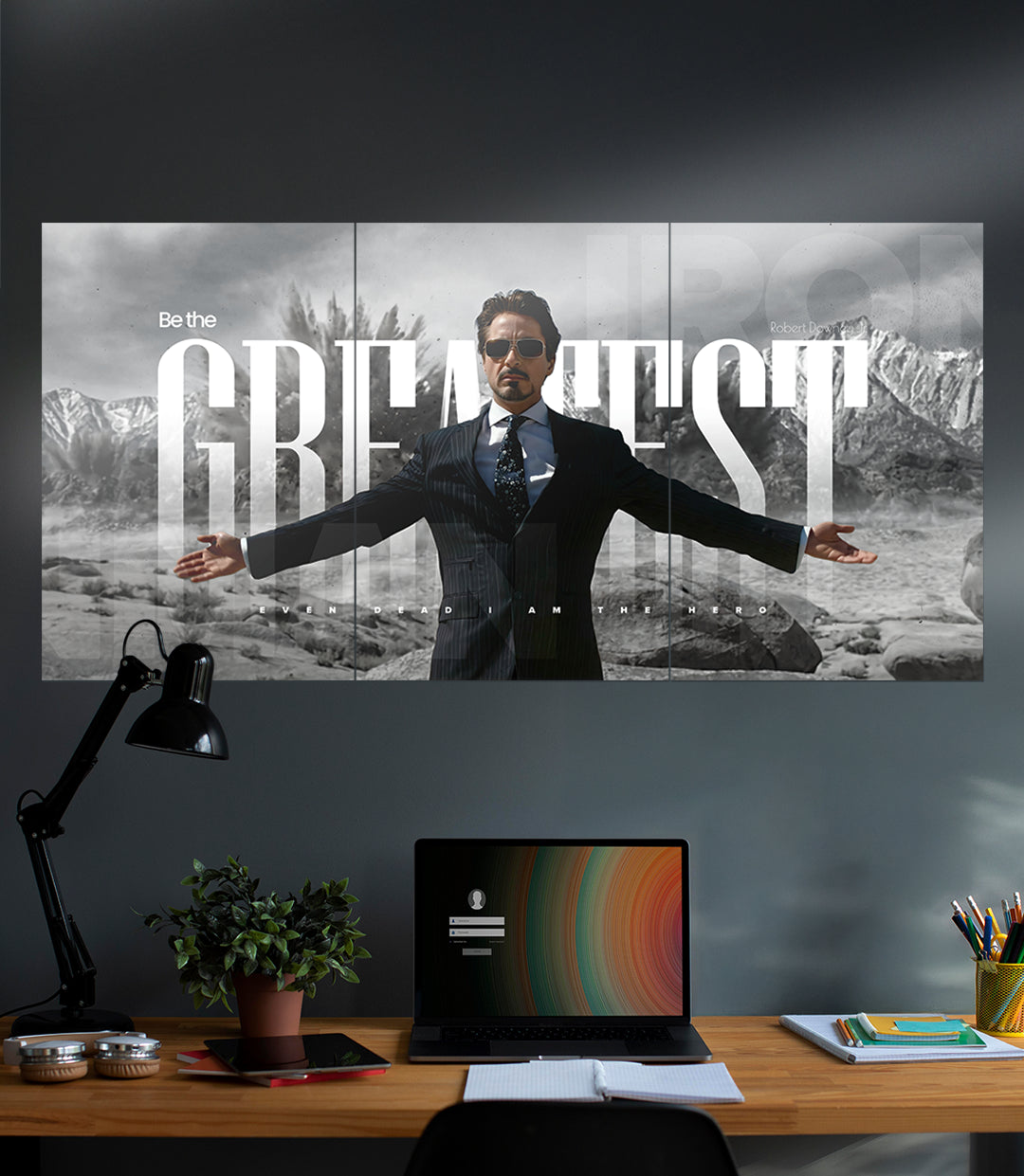 Be the Greatest | Robert Downey Jr | 3 Piece Set