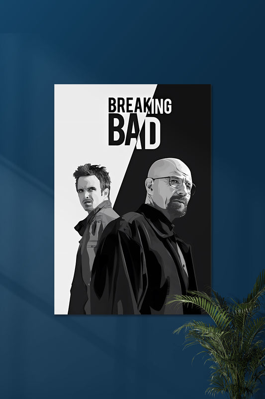 Walter White x Jesse Pinkman #01 | Breaking Bad | Series Poster