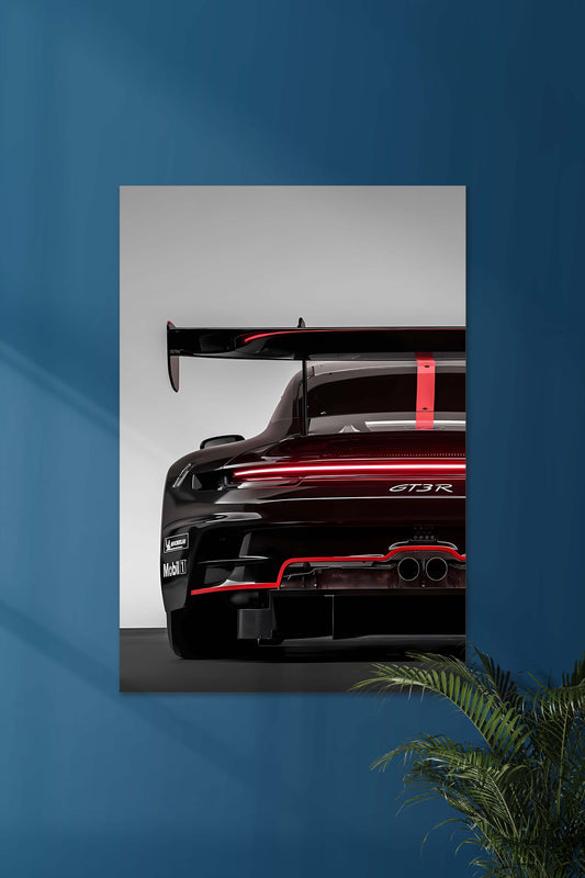 Black Porsche 911 GT3 RS | SOLID CARS #01 | CAR POSTERS
