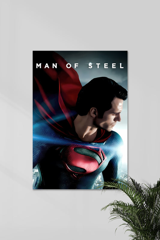 MAN OF STEEL | SUPERMAN | DCU POSTER