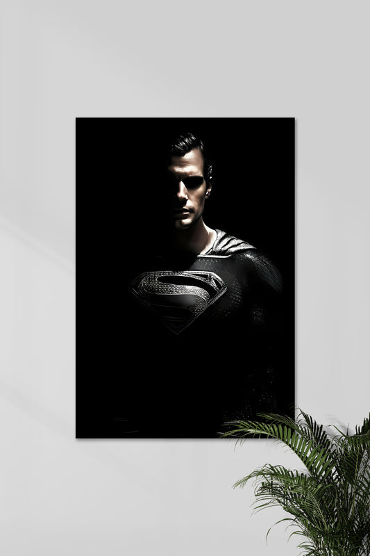 Black Superman | ZSJL | DCU POSTER