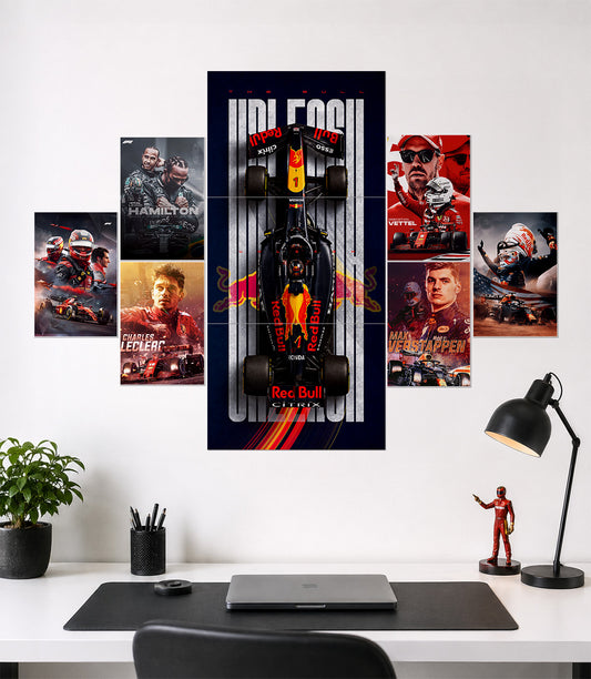 F1 Legends Wall Set | F1 Combo 9 Mix Pack