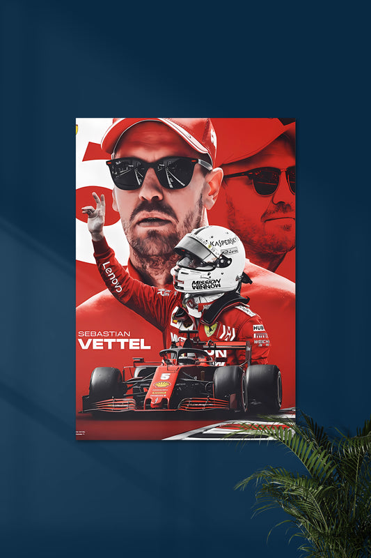 Sebastian Vettel | Formula One | F1 POSTERS