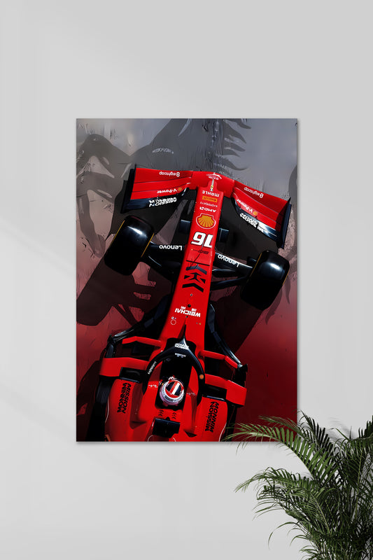 F1 Charles Leclerc Ferrari | Formula One | F1 POSTERS