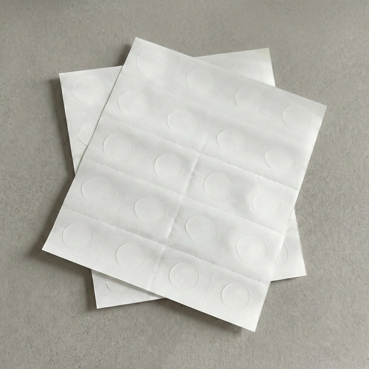 Glue Dots 100 Clear Adhesive Dots | Double Sided Poster Mounting Stickers