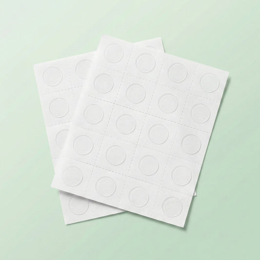 Glue Dots (200 Clear Adhesive Dots) | Double Sided Mounting