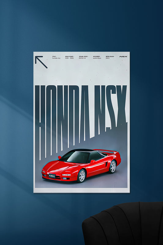 HONDA NSX | AUTOMOTIVE ART #02 | CAR POSTERS
