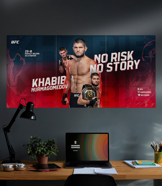 NO RISK NO STORY | Khabib Nurmagomedov | UFC | 3 Piece Set