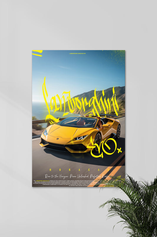 Lamborghini Huracan EVO | CONCEPT CARS #06 | CAR POSTERS