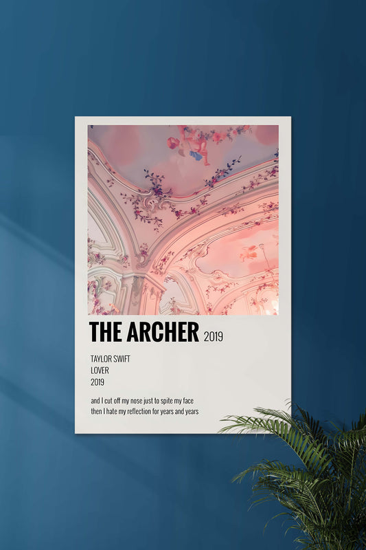 The Archer  x Taylor Swift | Music Card | Music Artist Poster