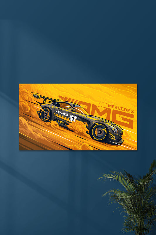 Mercedes AMG | VECTOR STYLE CARS #01 | CAR POSTERS