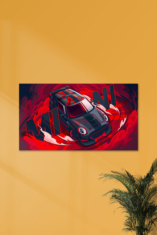 MINI COOPER | VECTOR STYLE CARS #01 | CAR POSTERS