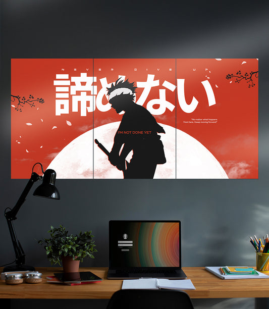 NEVER GIVE UP #01 | Motivation | 3 Piece Set