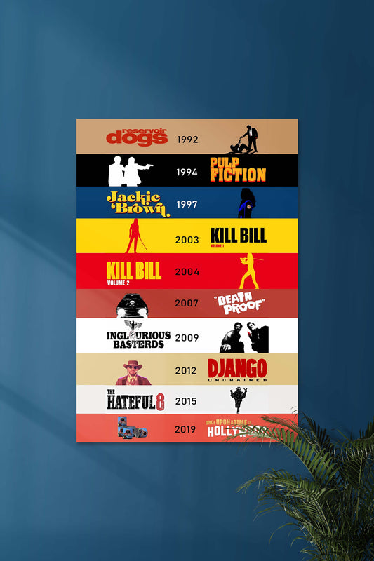 Quentin Tarantino Filmography | Quentin Tarantino Movies | Movie Poster