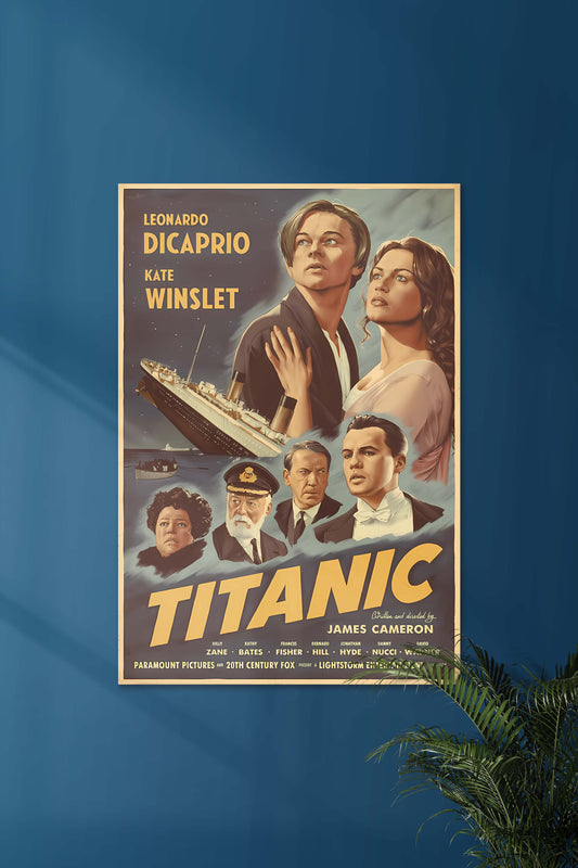 Vintage TITANIC Poster | Cult Movies | Movie Poster