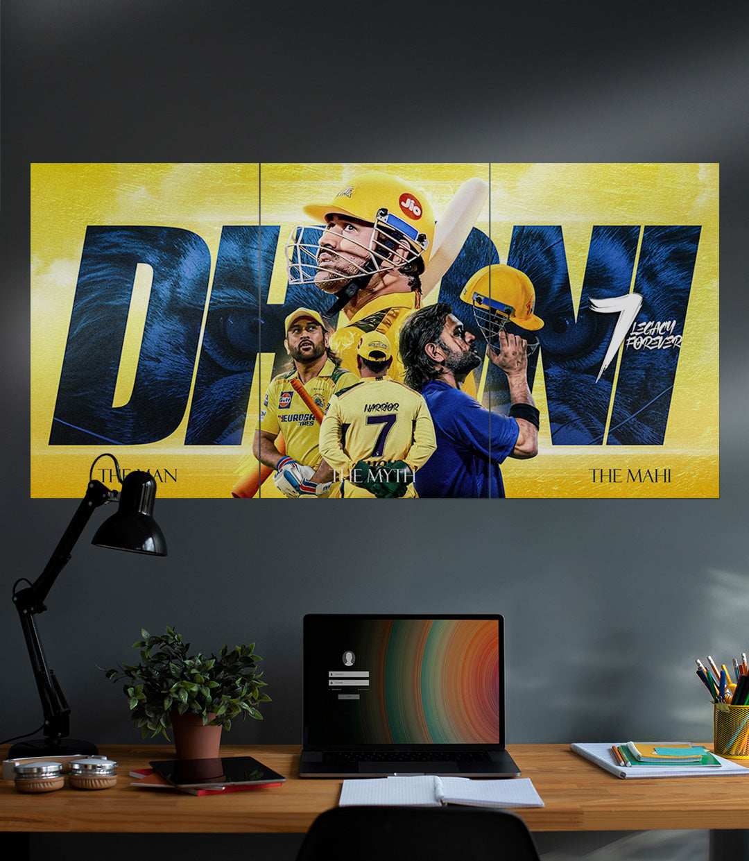 MS DHONI x Legacy Forever | Cricket SET | 3 Piece Set