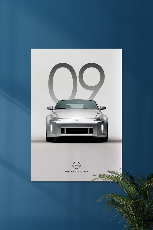 Nissan 350Z | SOLID CARS #00 | CAR POSTERS