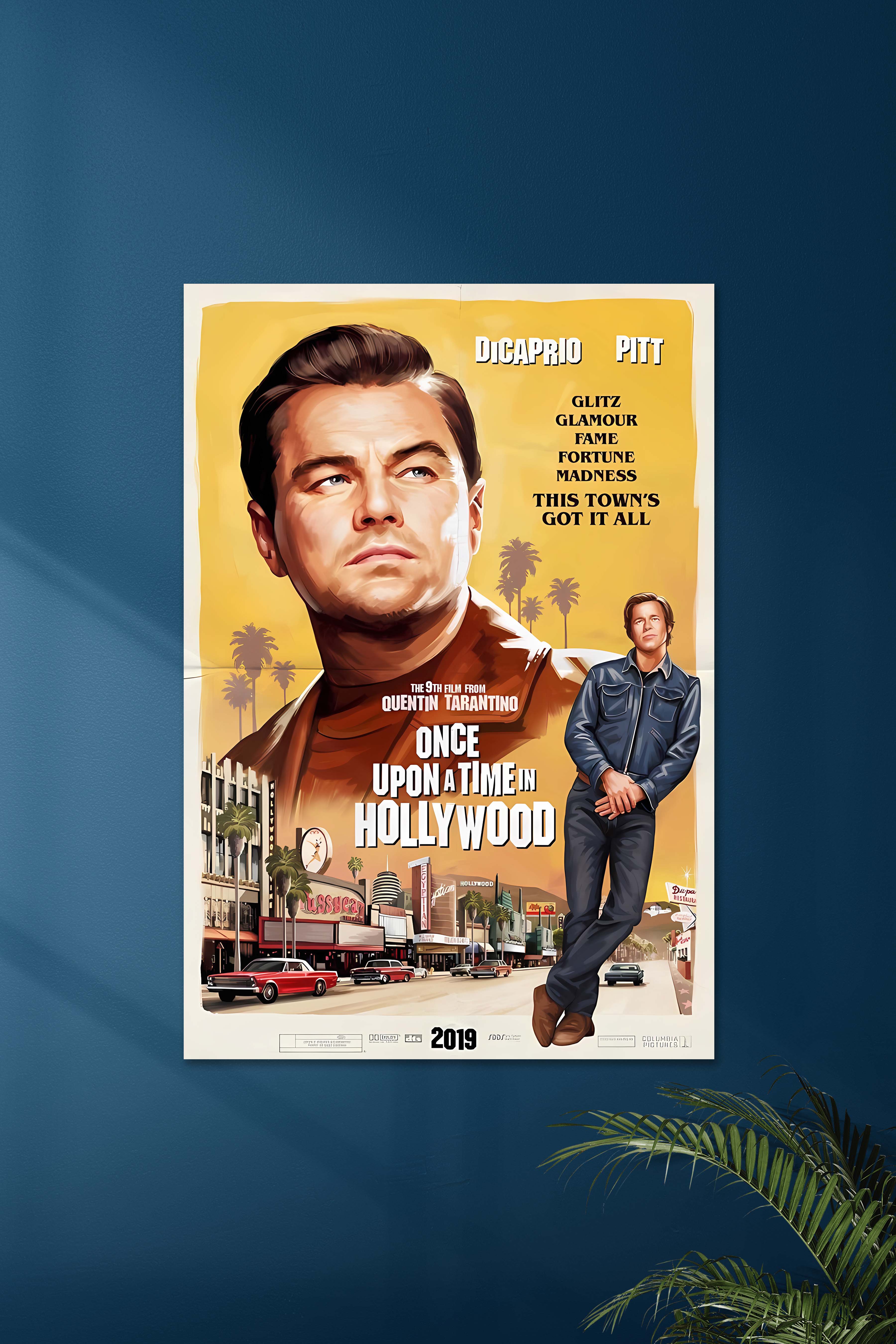 Once Upon a Time in Hollywood | Quentin Tarantino | Movie Poster