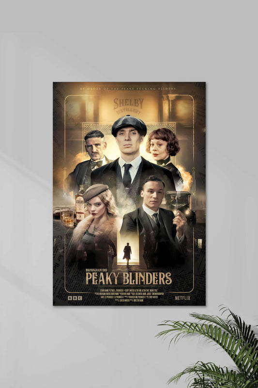 Peaky Blinders | Peaky Blinders #01 | Netflix | Series Poster