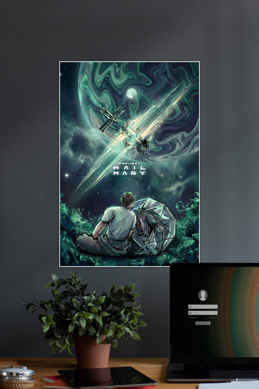 Project Hail Mary | Cosmic Artwork | Movie Poster