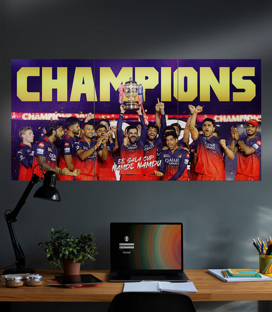 CHAMPIONS x RCB | Cricket SET | 3 Piece Set
