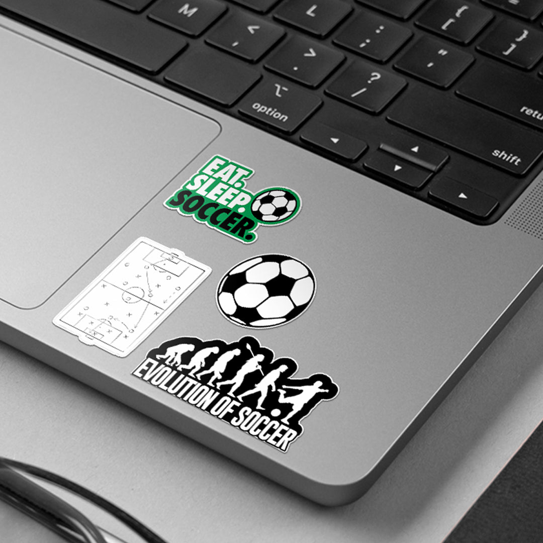 Eat Sleep Soccer #01 | Stickerized | 5 Stickers