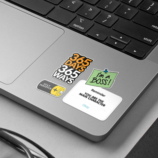 Stickerized Combo Pack โ Hustler & Coder Edition (20 Pieces)